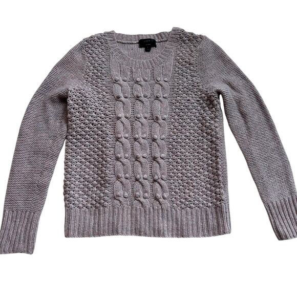J.Crew Pale Purple, Hand Knit, Wool, Sweater- S - Picture 1 of 9